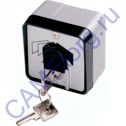 Ключ-выключатель с защитой цилиндра накладной 001SET-J