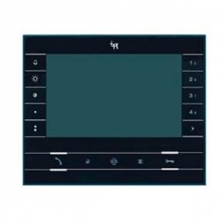 FUTURA X1 BK Абонентское устройство BPT hands-free с цветным 7" дисплеем цвет чёрный лак 62100530