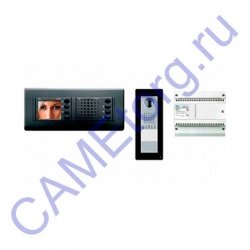 BVKITNVM31 Комплект видеодомофона BPT NOVA черный с вызывной панелью THANGRAM 62620180