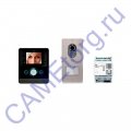 LVKITPEV14 Комплект видеодомофона BPT PERLA черный лак с вызывной панелью LITHOS 62620460